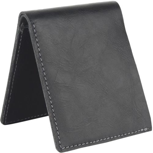 Leather Complex Men Black Rfid Wallet
