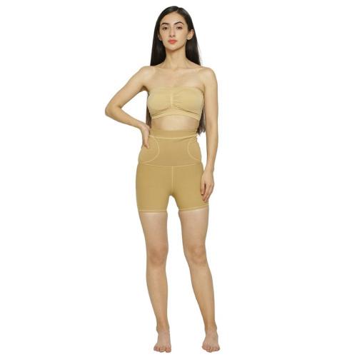 SELETA -Women Fashion High Waist Shapewear & Tummy Tucker / Cotton Blend -( sw12-Color- Beige)