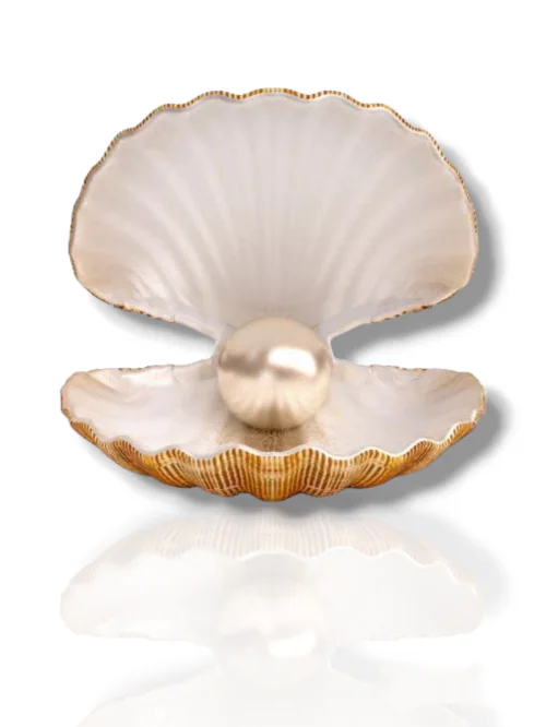 VanishreeWorld Natural Pearl Stone 10.25 Ratti / 9.45 Carat Natural Deluxe Quality South Sea Pearl (Moti) Rashi Ratna