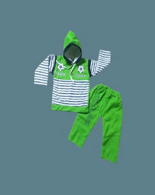 Nainkamal Garments DRASSES Baby Boys Casual Dress Dress (Green)