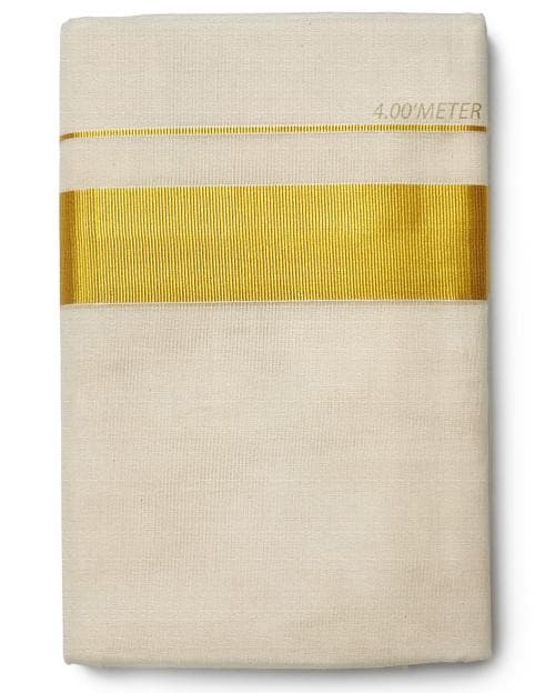 VAIRAVAA TEX | SPECIAL GOLD ZARI BORDER | 4015 - 4.00 METER