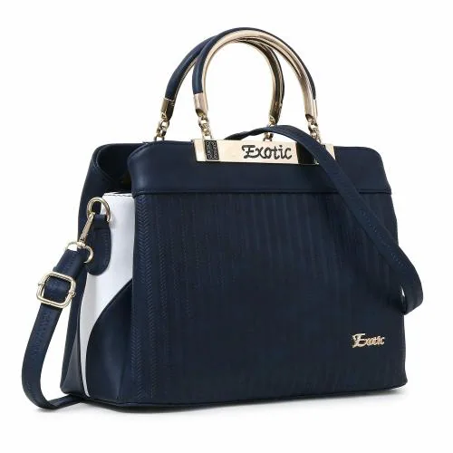 EXOTIC Blue Princely Hand Bag for Women and Girl