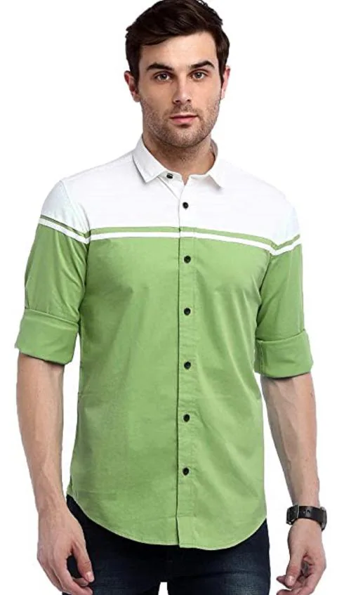 GAT FASHION Men's Classic Fit Casual Shirt (Size - XL)