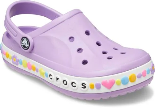 Crocs Bayaband Purple Clogs For Unisex Kids