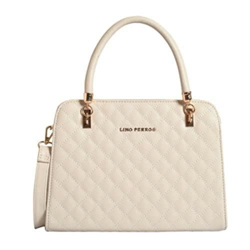 Lino Perros Womens White Handbag