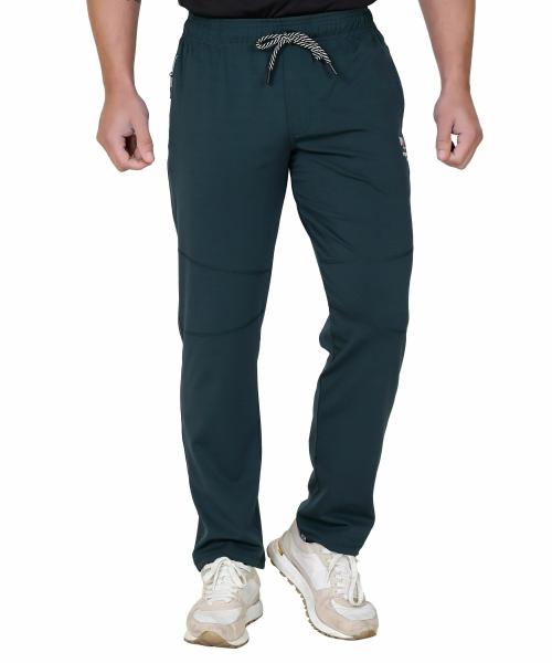 Buy STARFOX Men's Bottle Green Track Pant Online at Best Prices in