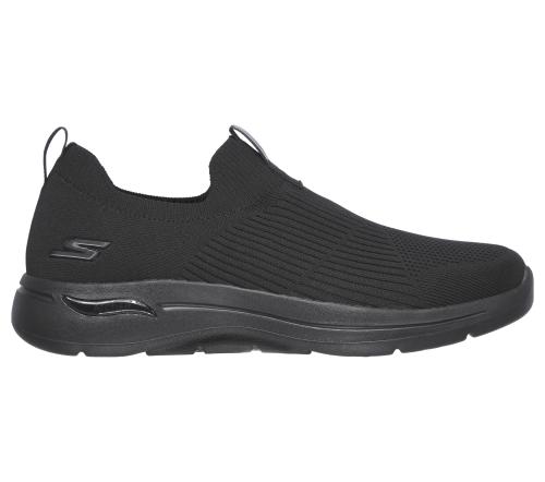 Skechers GO WALK ARCH FIT - ICONIC Black ARCH FIT Walking Shoes, Men