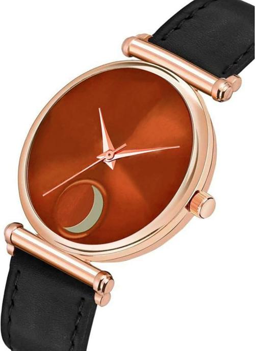 CSAMON Analog Orange Dial Wrist Watch for Men