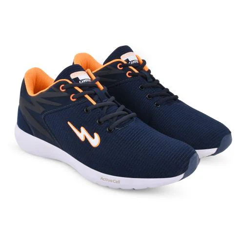Campus ROYCE-2 Blue Orange Men's Running Shoes
