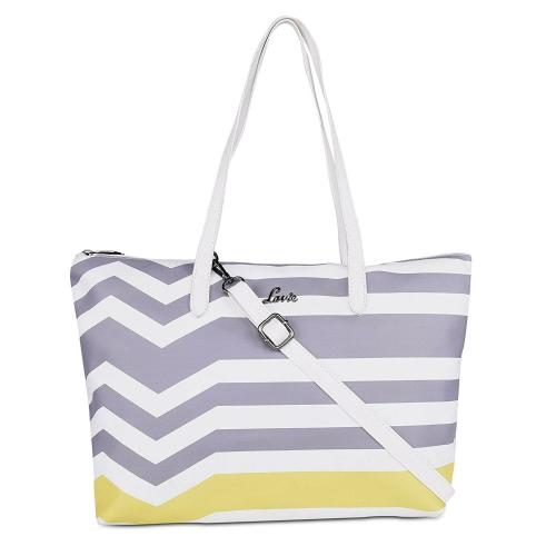 LAVIE CARLINE  LG HZ TOTE White Handbags