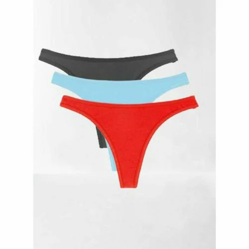 J.B.COLLECTION Women Bikini Black, Red, Blue Panty ()
