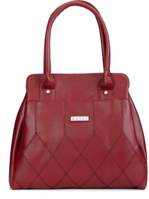 Dragstar Women Maroon Polyurethane Handbag