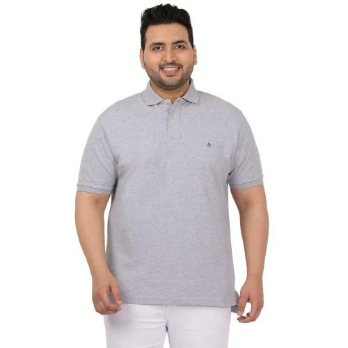 Plus Panda Men Haither Grey T Shirt