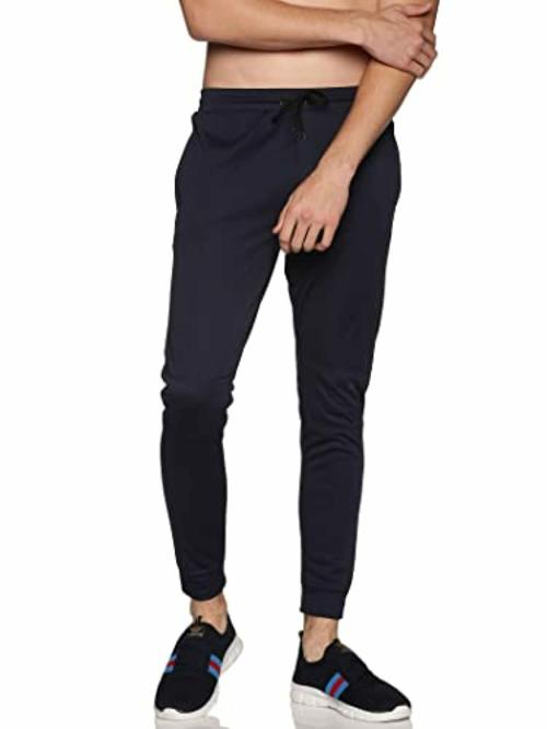 Blue Tyga Men Cotton Slim Fit Track Pant