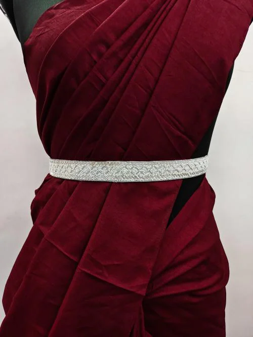 Buy purala Saree waist hip belt for women white Online at Best Prices in India JioMart.