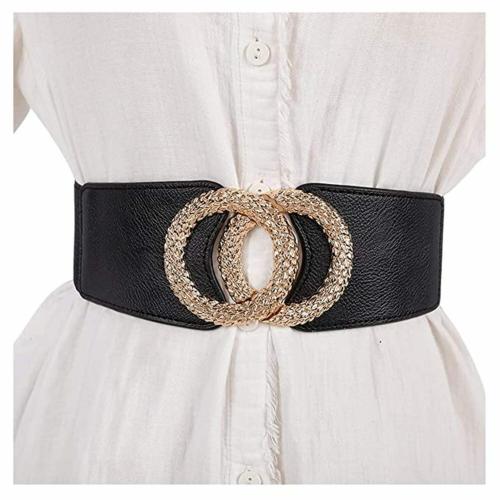Satyam Trendz Women's Vintage Wide Elastic Stretch Waist Belt For Dresses