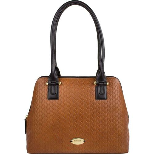 Buy Hidesign Women Brown Genuine Leather Shoulder Bag Online at Best