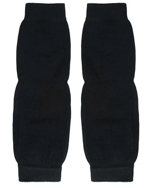 The beged Pawan_Co Unisex Black Leg Warmers