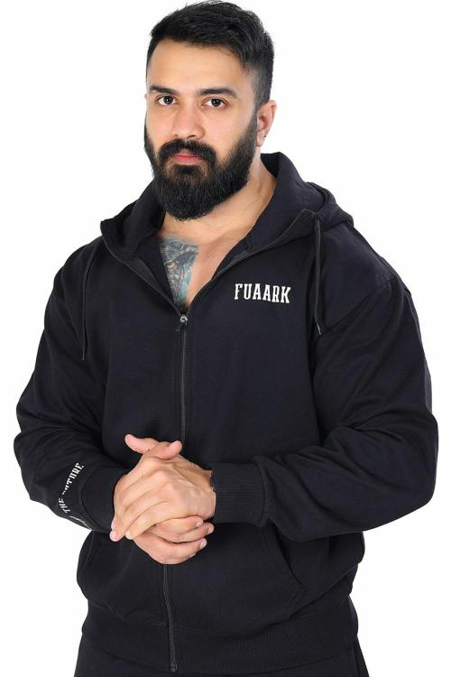 Fuaark Oversized Frost Jacket Black