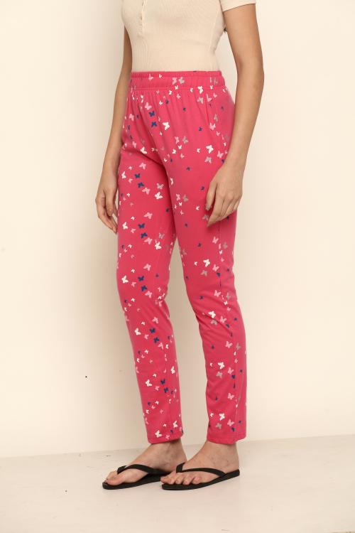 Angel Soft Pure Cotton Rani Pyjamas for Women with Side Pockets (Pack Of 1) (34/XXL)