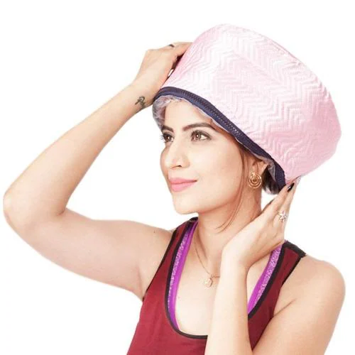 DJ FINDER Hair Care Thermal Head Spa Cap Treatment with Beauty Steamer Nourishing Heating Cap, Spa Cap For Hair, Spa Cap Steamer For Women
