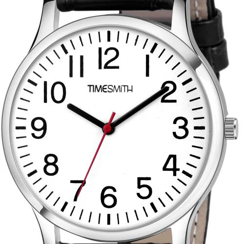 Timesmith Analog White Dial White Strap Watch for Men (CTC-001_AMIT) - Pack of 1 Analog Watch