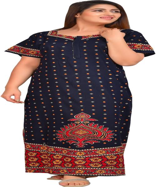 SG STAR Women Nighty (Dark Blue)