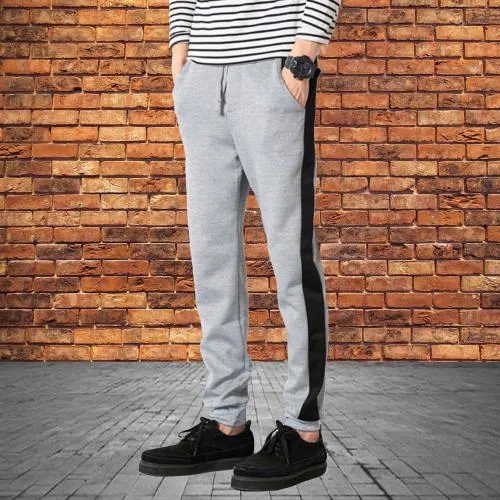 Tee Town Trending Color Block Lower Track pants Joggers Pajama for Mens Grey Side Gulla | track pants for mens | pants for men | joggers for men | joggers mens