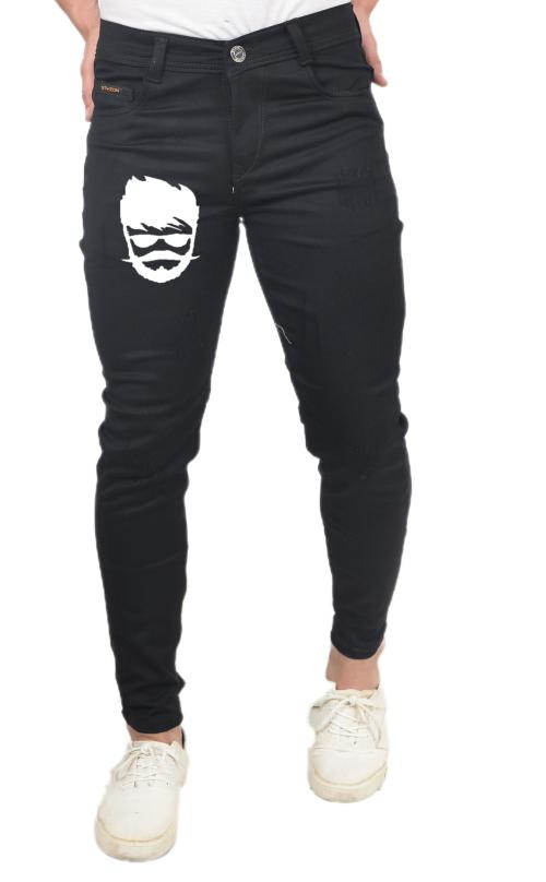 Styzon Men Printed Cotton Lycra Blend Single Jeans