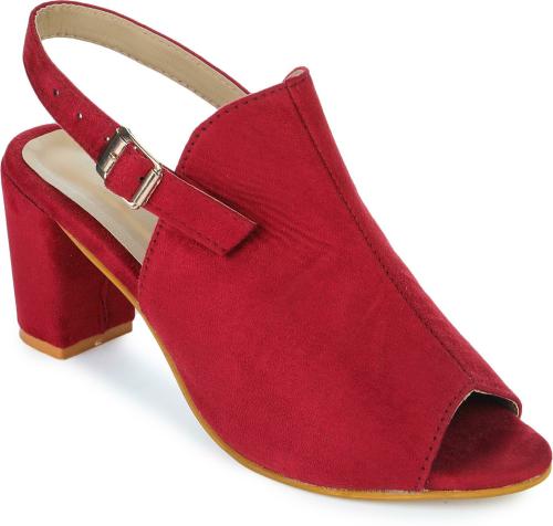 Shimari Trendy RED Heels For Women