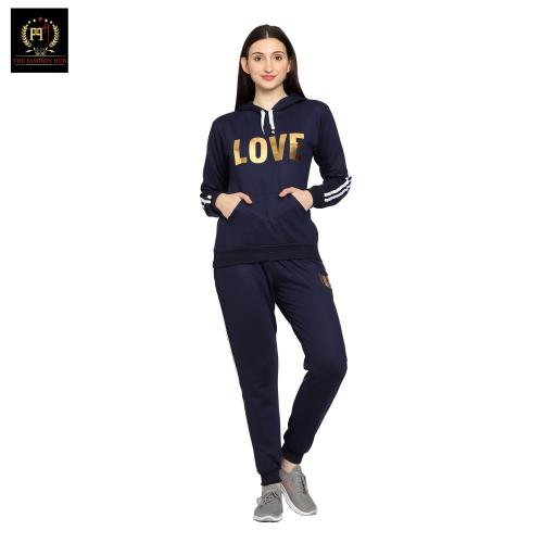 PERFECT PRODUCTIONS Stylish Winter Tracksuits With Full Sleeves For Girls & Women's , Regular Wear Tracksuit , Winter Wear Tracksuit , Casual Wear Tracksuit_NAVY BLUE-XL