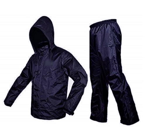 N G Products Rainwear Mens Raincoat Set Coat with Pant Waterproof with Adjustable Hood Rain Suit