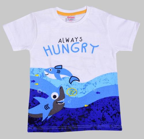 Esteem Kids Animal Print Cotton Boys T-shirt