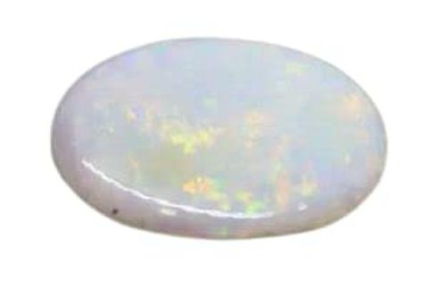 Feel Touch Mart 7.75 Carat Awesome White Fire Opal Australian Gemtone by Lab Certified