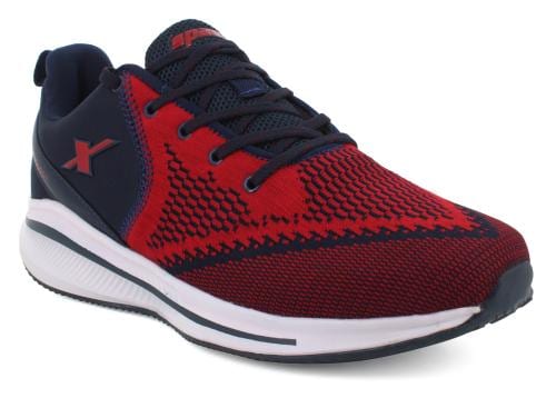 Sparx Men SM-678 Navy Blue Maroon Sports Shoes