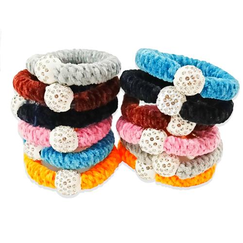 Buy Myra Collection Fur Rubber Band Stone Rope Rubber Bands Headband