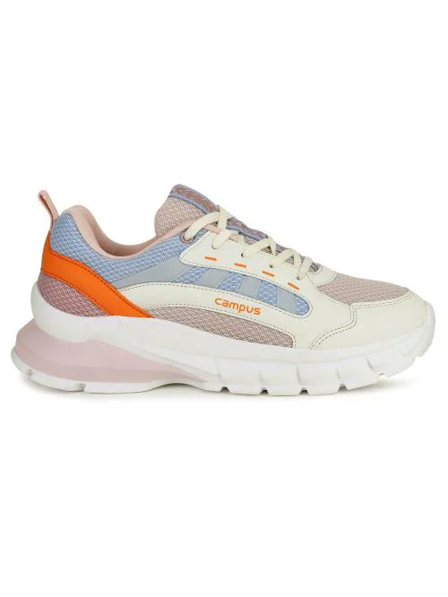 Campus BLISS Off White Women's Running Shoes
