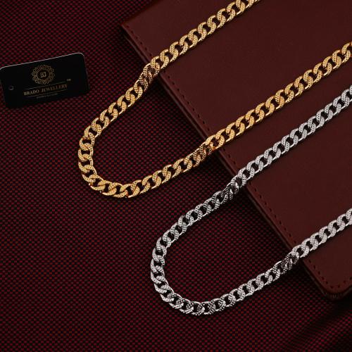 Buy Brado Jewellery Gold Plated, Silver Alloy, Stainless Steel Silver