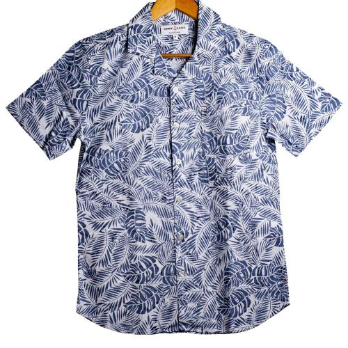 The Stiff Collar Men Arctic Blue Shirts