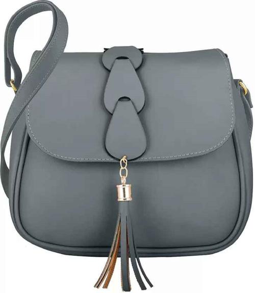Women's Stylish Sling bag cross body bag (Grey)
