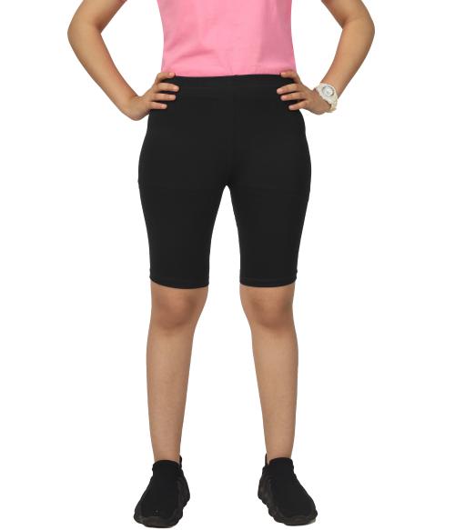 KYDA KIDS Girls Stretchable Anti Bacterial Cycling Shorts, Yoga & Workout Gym Shorts