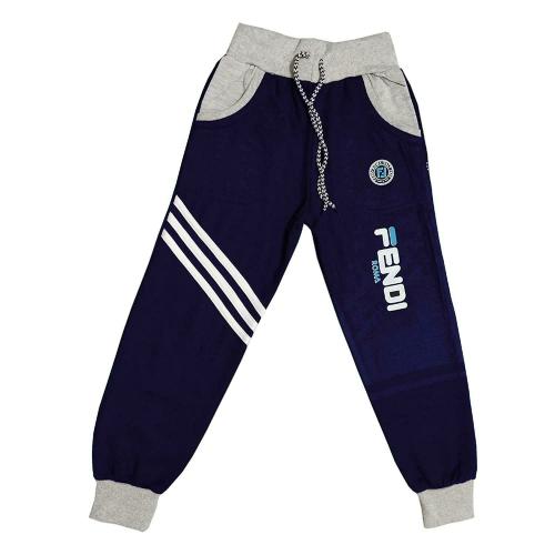 AMNOUR Boys Blue Woollen Track Pants 6 to 7 Years