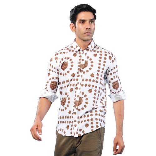 Tistabene Lion Printed Crepe Shirt