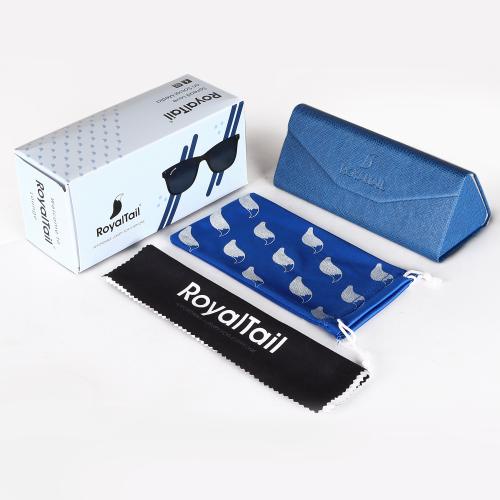 Royaltail Polarized Unisex Green Classic Glass And Gold Frame Aviator Sunglasses