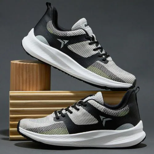 AVANT Men's Boat Running shoes-Grey/Black - UK 10