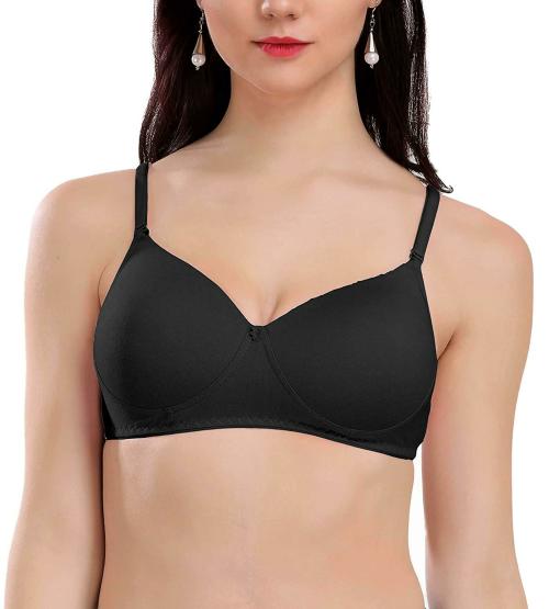 Eve's Beauty Women Black 40B Padded Bra (40B)