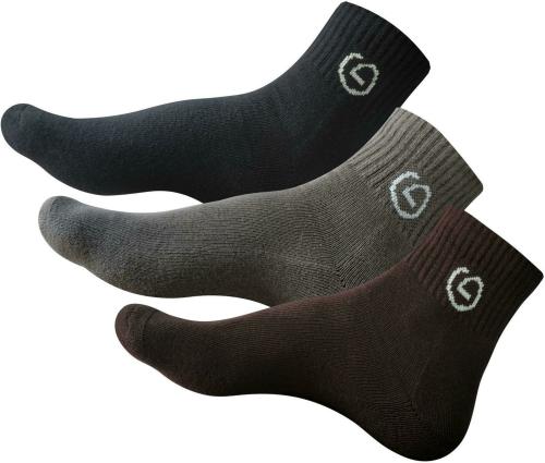 AIR GARB Ankle High Socks with Cushioned Bottom - Breathable Mesh Plain Solid Socks for Men and Women | Premium Quality Comfortable Socks for Sports, Work, and Daily Wear(pack of 3)