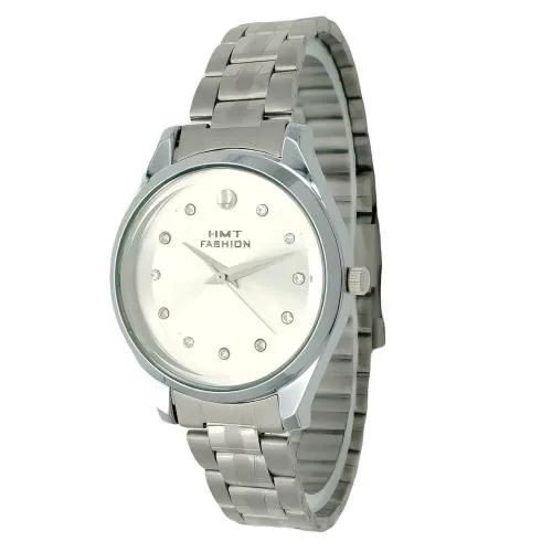 HMT FASHION Analog Women's Watch HMTFS7410S (Silver Dial)