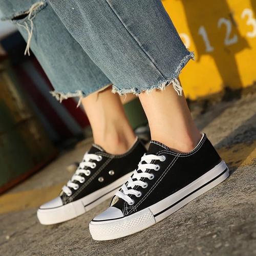 FTZ  Short Walking, GymWear, DailyUse Casual Canvas Shoes For Men Black 7