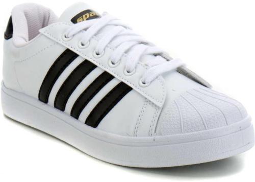 Sparx Men SM-323 White Black Casual Shoes